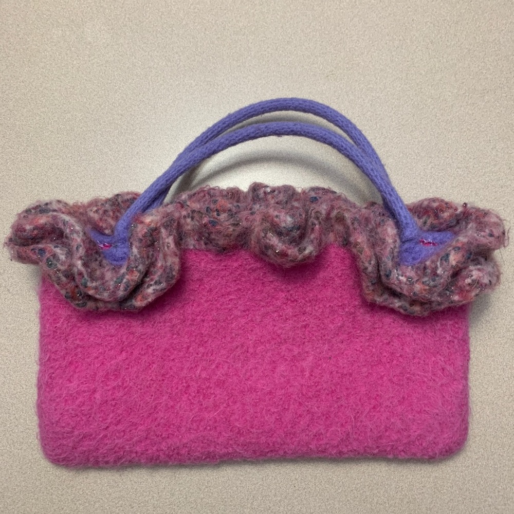 Handcrafted Felted Wool Bag
